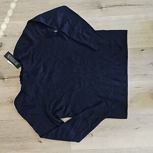 NWT - Banana Republic sweater - Fine Italian Yarn by filpucci, Size L, Navy